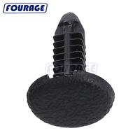 Attache et clips en plastique pour voiture automobile Clip de protection du panneau d'habillage Rivet Trou de 5mm pour Honda (OEM: 90666SA00030, 90666SA0003)