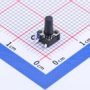 K2-1109SP-I3SA-04 Tactile Switch SMD-4P,4.5x4.5mm Switch 1.8N Vertical Mount 4.5mm 4.5mm - Product Image 1