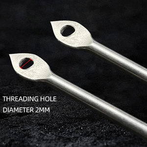 Guosong Vente en gros 125mm 155mm 185mm Crochet parapluie Appât vivant Crochet en acier inoxydable Tube de calmar Pieuvre Hameçon seiche - Product Image 2