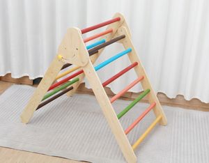Enfants Montessori Piklers Intérieur École Usage Domestique Écologique Grimpeur Gym Ensemble Pliable En Bois Escalade Cadre Bébé Utilisation - Product Image 3