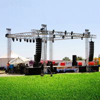 Support de lumière DJ en aluminium, structure de treillis à vis pour éclairage