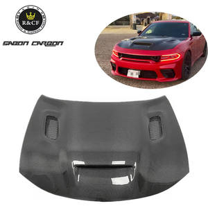 Cofano Motore in Fibra di Carbonio Leggero Stile Redeye, Compatibile con Dodge Charger dal 2015 in poi - Product Image 1