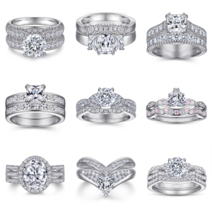 2025 thiết kế mới sterling bạc 925 đồ trang sức Cubic Zirconia ngăn chặn gỉ nhẫn cho phụ nữ - Product Image 3