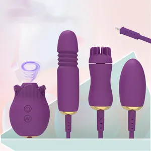 Fast Shipping from USA Warehouse Rose wholesale Sucking Vibrator sex toys for Woman Clit Sucker Nipple Stimulator xxx vido