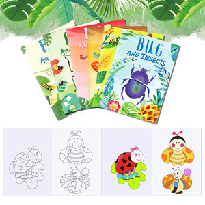 TY021 coccinella e insetti <span class=keywords><strong>da</strong></span> <span class=keywords><strong>colorare</strong></span> libro fai <span class=keywords><strong>da</strong></span> te cartone animato animali insetti disegno libro per la decorazione della festa <span class=keywords><strong>di</strong></span> compleanno dei bambini - Product Image 3