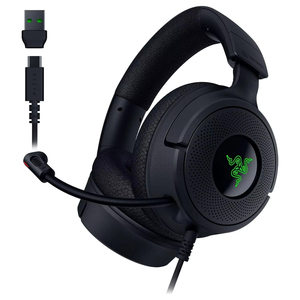 <span class=keywords><strong>Auriculares</strong></span> Razer Kraken V4 X Wired Gamer, <span class=keywords><strong>auriculares</strong></span> <span class=keywords><strong>originales</strong></span> para juegos con controladores de 40 mm tipo C y cable tipo A para PC Mac <span class=keywords><strong>PS5</strong></span> - Product Image 1