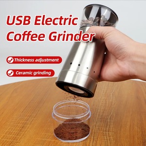 Nuevo Molinillo de Café Eléctrico Portátil Mejorado, Carga USB TIPO-C, Núcleo de Molienda de Cerámica Profesional, Molinillo de Granos de Café - Product Image 2