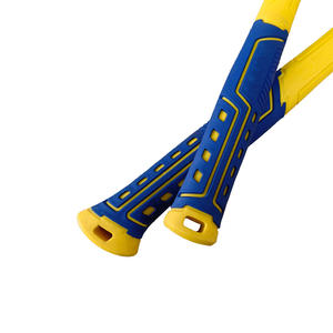 ठोस जाली एक टुकड़ा नरम विरोधी पर्ची tpr ग्रिप रप क्लैव हैमर फाइबर ग्लास हैंडल हथौड़ा उपकरण - Product Image 5