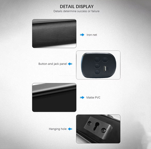 2023 Sản Phẩm Mới Âm Thanh Nhà <span class=keywords><strong>2.0CH</strong></span> 60W Màu Xanh Răng Âm Thanh Thanh Được Xây Dựng Trong Ban Điện Cho Nhà Theatre Hệ Thống TV Soundbar Loa - Product Image 4