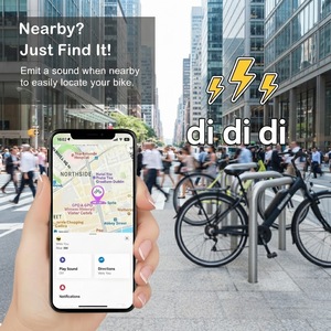 Etiqueta Inteligente Impermeable IP65 Compatible con IOS y Android, Apple Find My, Rastreador de Bicicletas MFI, AirTags, <span class=keywords><strong>Dispositivo</strong></span> de Rastreo Global para Motocicletas/Bienes - Product Image 3