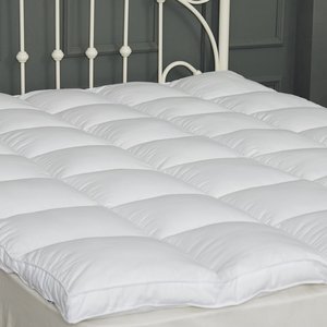 Classic Design Extra <strong>Thick</strong> Lightweight Pillow Top Construction Single <strong>Size</strong> Foldable <strong>Mattress</strong> <strong>Topper</strong> for Sleep - Product Image 1
