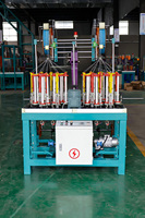 Machine à tresser Yunbian à 32 broches, composants de base à roulements, cordons de sport en plastique haute résistance avec système de sécurité, certifiée CE, 750W, 500kg