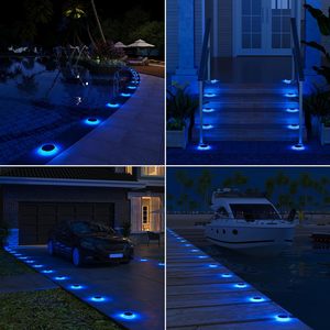 IP68 impermeable PC Solar LED jardín paso luz Solar entrada camino calle lámpara cubierta muelle piso luz batería patente personalizar - Product Image 4