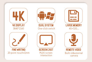 Qtenboard 55 65 75 86 inch đa cả<span class=keywords><strong>m</strong></span> ứng bảng tương tác Cung cấp allinone điện tử bảng thông minh tương tác lớp học - Product Image 5