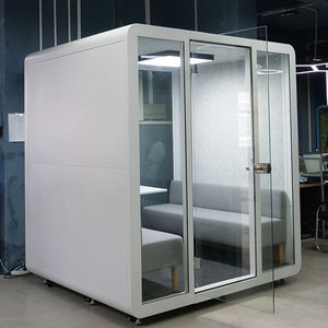 होटल उपयोग सम्मेलन के लिए मॉड्यूलर डिजाइन के साथ बड़े आकार का आधुनिक कार्यालय साउंडप्रूफ बूथ - Product Image 4