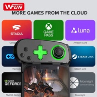 Controlador DE JUEGOS DE TELÉFONO Gamepad D7 Controlador de juegos de estiramiento inalámbrico Gamepad Móvil para Joystick Android IOS para juegos en la nube