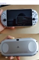 Console de jeu WiFi d'occasion authentique PS Vita PSV1000/PSV2000 Rose Rouge Métal Argent