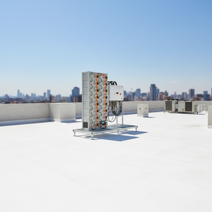 Centrale solaire hybride de 250 kW avec panneaux monocristallins, batterie au lithium, sortie 220 V pour usage commercial - Product Image 2