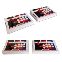 Console de jeux vidéo HD 3D 29800-en-1, rétro, pour fêtes de famille, avec manette de jeu d'arcade à monnayeur en métal et ABS, 2 joueurs, version anglaise