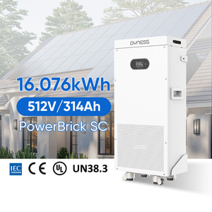 Batería Solar <span class=keywords><strong>Dyness</strong></span> POWERBRICK SC de Alta Eficiencia, 8000 Ciclos, Protección, Montaje en Pared, 16kwh, 51.2v, 314ah, <span class=keywords><strong>BMS</strong></span> Inteligente - Product Image 2