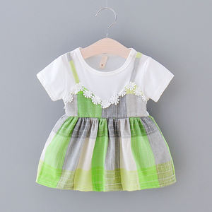 Vestido de Fiesta de Cumpleaños para Niñas Pequeñas, Diseño Sencillo con Estampado, Estilo Princesa, Fabricación China OEM - Product Image 5