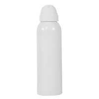 Botella de Spray Continuo de PET de 120 ml y 6 oz, Color Blanco Personalizado, para Protector Solar Facial/Corporal, Botella Cosmética Vacía, Tapa de Botella para Mascotas