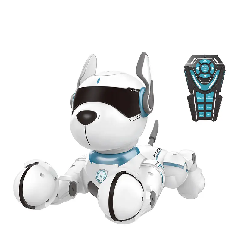Infrared Controlled Radio Robot Dog Toys With Light For Kids Intelligent Educational Smart RC Electronic Remote Control Dancing