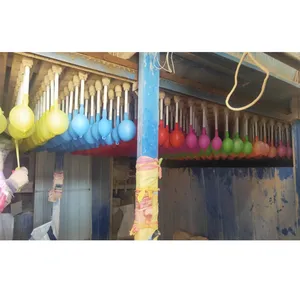YG Mesin Pembuat Balon Lateks 32 Inci, Balon Foil Nomor Biru untuk Dekorasi Pesta Mesin Pembuat Balon Helium