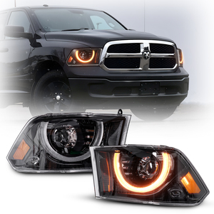 Phares à LED DOT pour Dodge Ram 1500 2009-2018, accessoires de phares pour Ram 2500 3500 4500 5500, pièces de camionnettes - Product Image 1