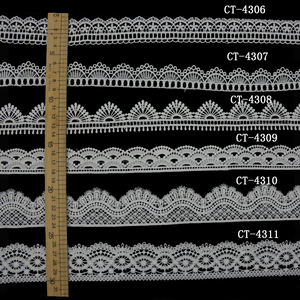 Prix d'usine, adorno de encaje, bordure en dentelle, matériel de couture, recorte de encaje, polyester, fil de lait, broderie en coton, guipure, dentelle - Product Image 5
