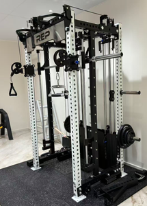 Station de <span class=keywords><strong>musculation</strong></span> multifonctionnelle XinRui XR3118A : <span class=keywords><strong>Appareil</strong></span> de <span class=keywords><strong>musculation</strong></span>, squat, développé couché - Product Image 2