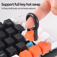 Yenibo Wired 63 Key RGB Backlight Hot Swap Pc Teclado Mekanik Gamer Aksesoris Komputer 60 Mini Gaming Keyboard Mekanik