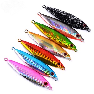 Appât en métal fait main pour la pêche en bateau, leurre lumineux pour attraper des poissons, matériel pour pê<span class=keywords><strong>cher</strong></span> en eau salée, avec Double hameçon, 14g, 21g ou 30g, offre spéciale, 1 pièce - Product Image 1