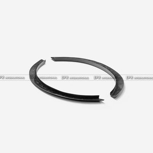 Premium ABS Plastic Rear Fender Cover <b>Set</b> NIS Type For Nissan Skyline R33 BCNR33 GTR Rear wheel arch Matt Black <b>Paint</b> Finish - Product Image 2