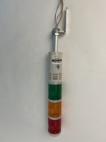 Tour de signalisation LED Santwell LTA50 à 3 couches (Rouge/Jaune/Vert) 5V avec avertisseur sonore, alarme de surcharge pour automatisation et balances OEM