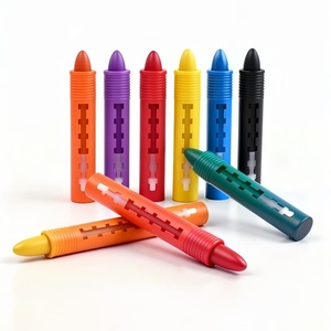 Pastelli da Bagno per Bambini, Set di Pastelli Lavabili Non Tossici, Strumenti per <span class=keywords><strong>Disegno</strong></span> su <span class=keywords><strong>Cera</strong></span>, Giocattolo Educativo, Fornitore all'Ingrosso - Product Image 2