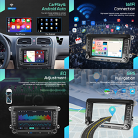 Podofo 7 '6 + 128G Android Car Audio para VW Magotan Passat Golf Polo Seat Skoda Wireless Carplay/Android Auto GPS Radio Para Auto