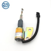 Pièces de machines de construction : Électrovanne de coupure de moteur diesel pour excavatrice 3991167 SA-4941-12 3964627 Électrovanne de coupure 4BT