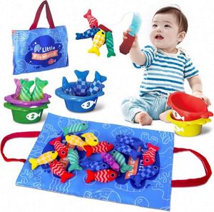 Juguetes de pesca de tela Montessori 2026 para bebés y niños pequeños, almohadillas de almacenamiento de rompecabezas, juguetes de emparejamiento de rompecabezas - Product Image 3