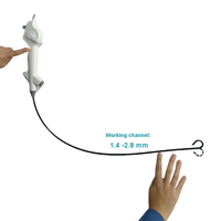 Cystoscope vétérinaire jetable flexible pour l'examen de la vessie des chiens et des chats