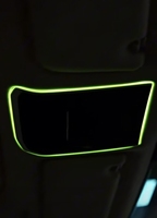 Éclairage d'ambiance dynamique style électroplaqué gravé au laser, symphonie arc-en-ciel 64 couleurs pour TOYOTA LC300 (2024-2025)