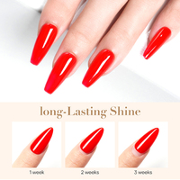 MissGel Haute Qualité Pro Vegan Uv Gel Top Coat Créez votre propre Marque Extreme Shiny No Jaunissant Glossy Clear Diamond Top Coat