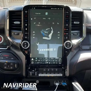 Reproductor Multimedia para Auto Dodge Ram 1500/2500/3500 2019-2023, Android 14, DSP Estéreo, 1 DIN, CarPlay, Pantalla Táctil para Tablero, Octa-Core - Product Image 1