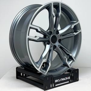 Rines Deportivos Forjados de Aleación Bku de 5 Orificios para <span class=keywords><strong>BMW</strong></span> F30 F10 E90 E92 <span class=keywords><strong>E46</strong></span> F20 de <span class=keywords><strong>18</strong></span> 19 20 Pulgadas 8J 9J 5x120 - Product Image 5