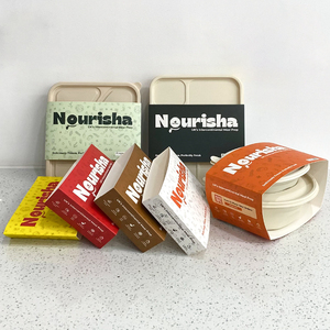 Бумажная упаковочная коробка с принтом - Product Image 5