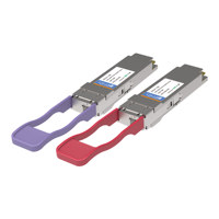 Módulo transceptor de fibra óptica única 100G 1270/1330nm 1311/1291nm 1309/1304nm QSFP28 BIDI