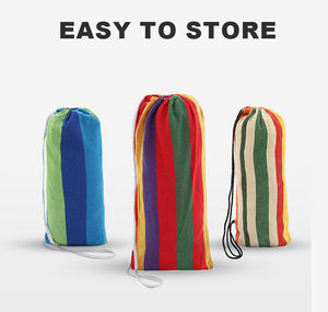 Hamaca <span class=keywords><strong>de</strong></span> jardín al aire libre <span class=keywords><strong>de</strong></span> nailon plegable portátil para acampar Columpio <span class=keywords><strong>de</strong></span> árbol fácil <span class=keywords><strong>de</strong></span> colgar con fácil almacenamiento - Product Image 6