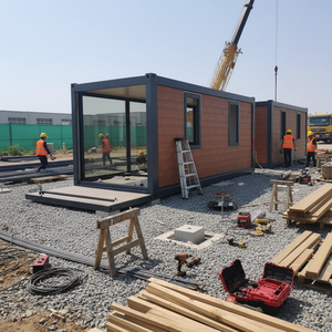 Casa Contenedor Plegable de Bajo Costo y Construcción Rápida, Dormitorio Prefabricado Impermeable y Vivienda Móvil, Cabaña Plegable de Despliegue Rápido - Product Image 3