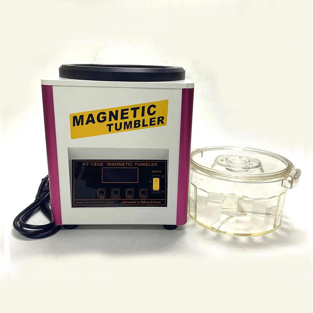 Peralatan Peralatan Perhiasan Mesin Pemoles Magnet Tumbler KT-185S