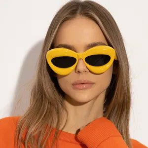 New Millionaire Sunglasses Fashion Men Trendy Big Square Sunglasses Outdoor  Sun Glasses Shades Wholesale Luxury Designer